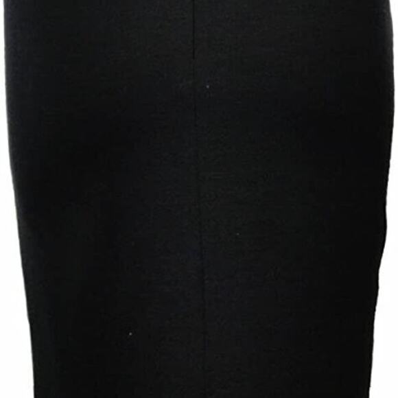 Bloomingdale’s Sutton Studio Wool Back Zip Ponte Pencil Skirt (Small, Black) - Picture 2 of 8